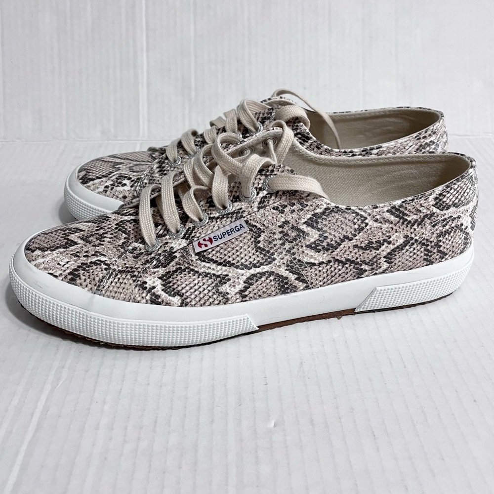 Superga Snakeskin Print sneakers - Picture 3 of 10
